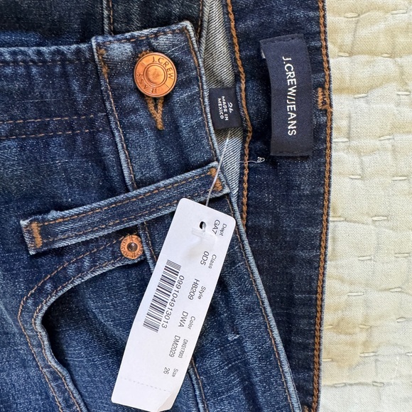 JCrew Curvy toothpick jean in Dryden wash Size 26 NWT - Picture 3 of 6